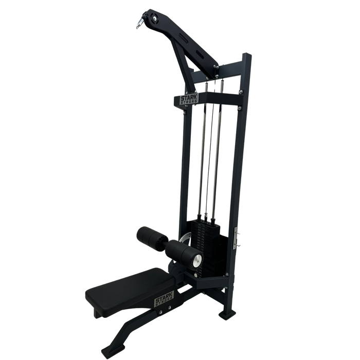 PUXADOR COSTAS E TRICEPS COM CARGA - POLIA CENTRAL 